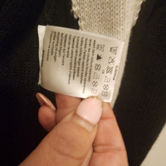 NWOT Cropped argyle open front cardigan - Picture 5 of 5